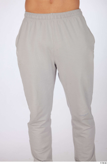 Darren dressed grey jogger wweatpants sports thigh 0001.jpg